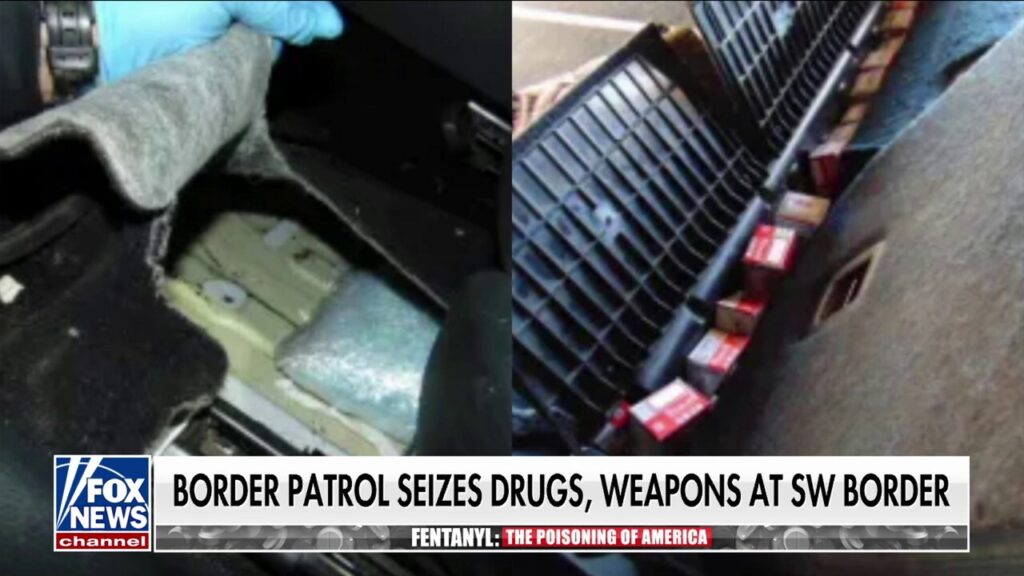 New photos reveal drugs and weapons seized by agents at the southern border