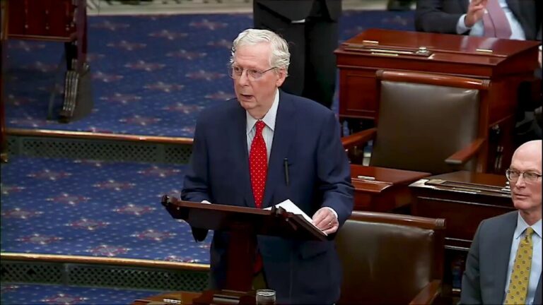 McConnell announces he won't run for re-election