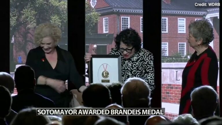 Justice Sotomayor honored by University of Louisville law school