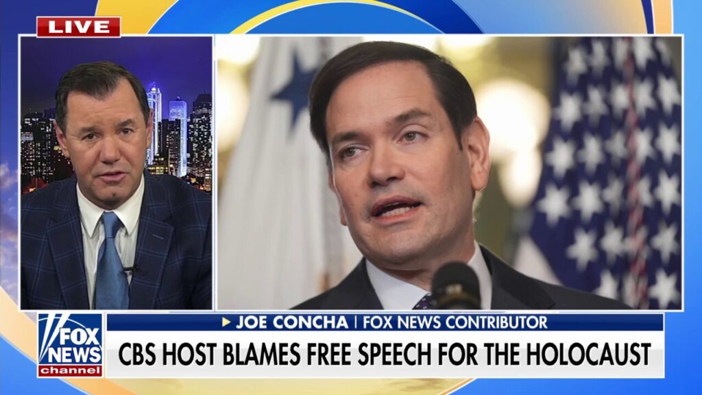 CBS host slammed for blaming 'weaponized' free speech for the Holocaust: 'Bizarre'