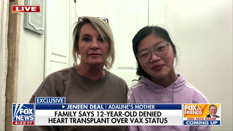 Family says 12-year-old denied heart transplant over vaccination status