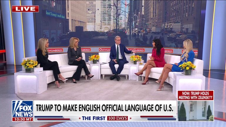 Trump to sign order declaring English as the official language of the US