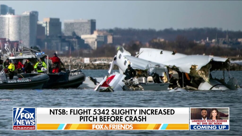 Crews continue recovering debris from DC plane crash