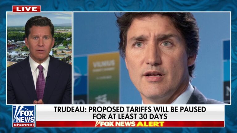 Trudeau: Trump's proposed tariffs in Canada will be paused for at least 30 days