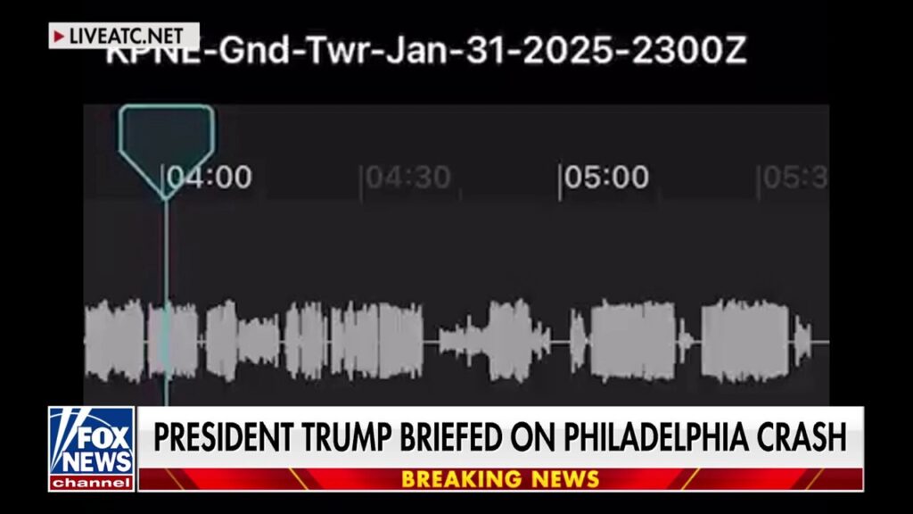 LISTEN: Audio before the Philadelphia plane crash