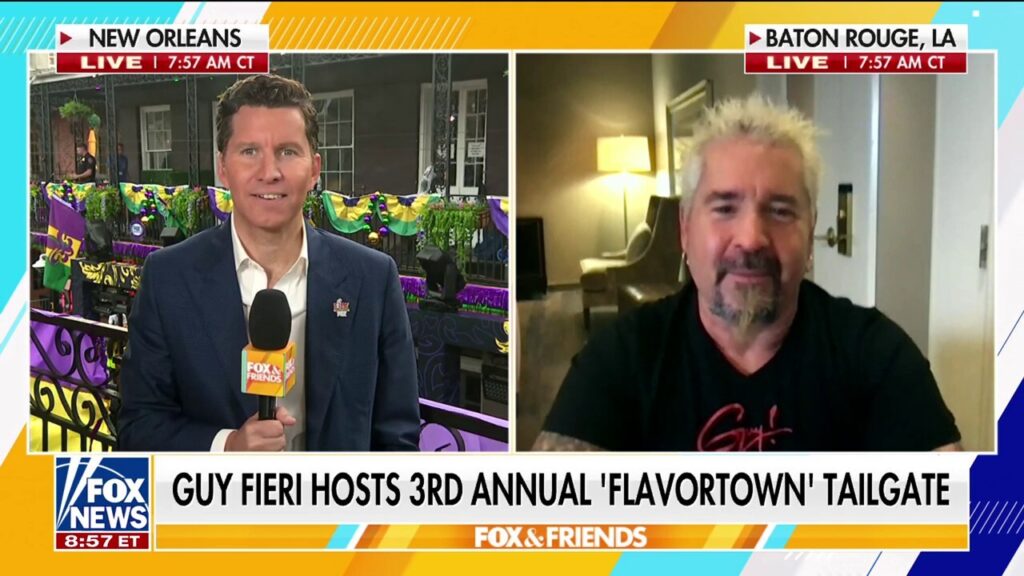 Guy Fieri looks to break record for biggest tailgate