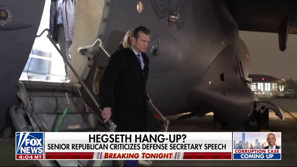 Hegseth faces criticism for comments on Ukraine’s possible NATO membership