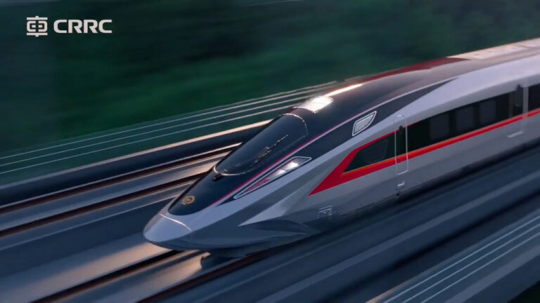 China unveils the world’s fastest high-speed train with a top speed of 280 mph