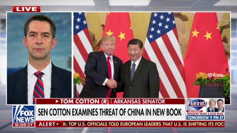 Sen. Tom Cotton reveals how China is waging economic war worldwide