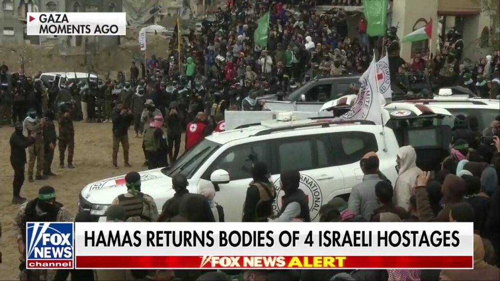 Hamas hands over bodies of 4 slain Israeli hostages