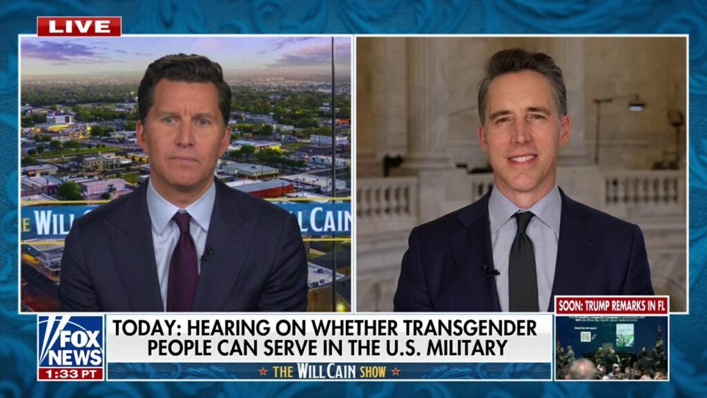 It’s time to end this ‘gender insanity,’ says Sen. Josh Hawley