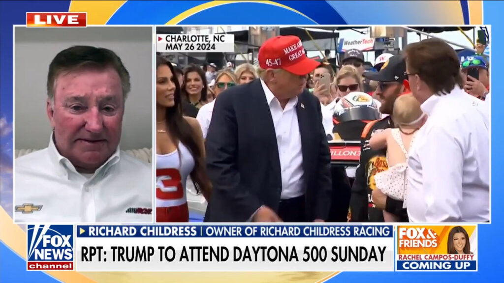 Trump rumored to be in attendance at Sunday's Daytona 500