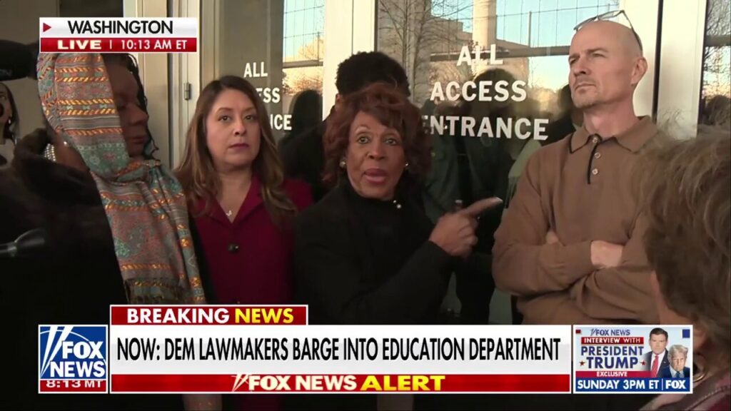 Democrats ambush Education Dept in attempt to force meetings