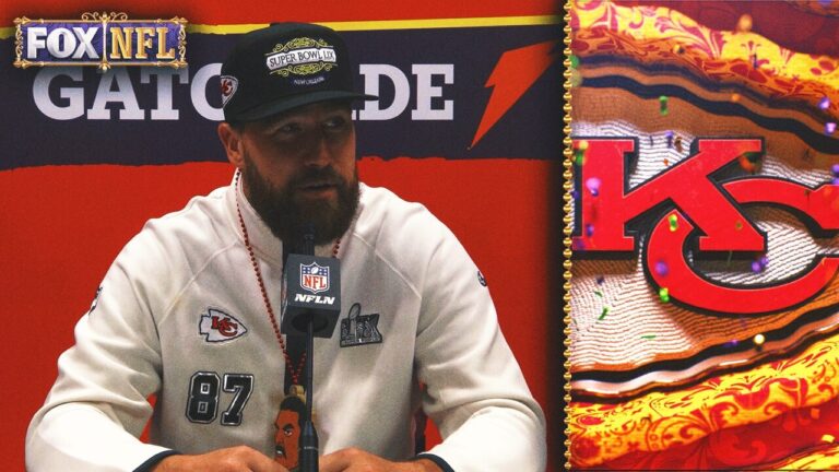 Travis Kelce addresses his NFL future | Super Bowl LIX Opening Night