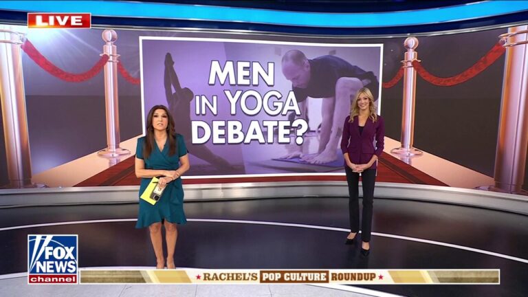 ‘Men in yoga’ sparks debate on social media