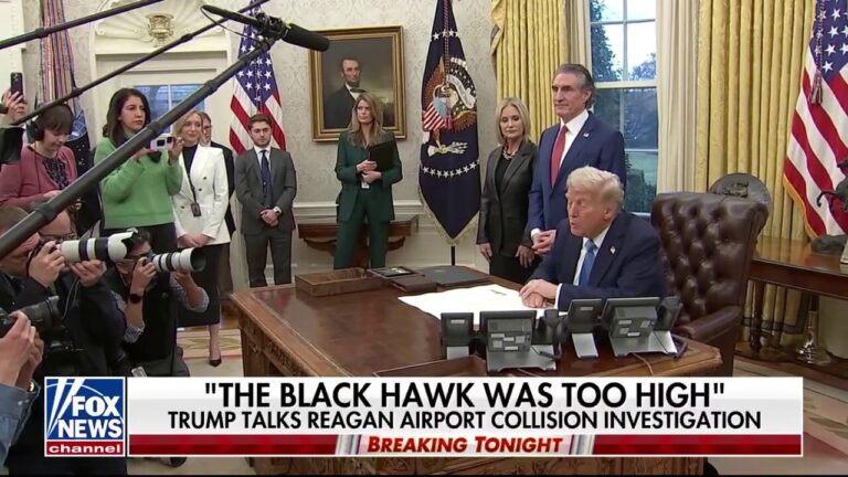 Trump faces Dem backlash for criticism of DEI policies after DC aircraft collision