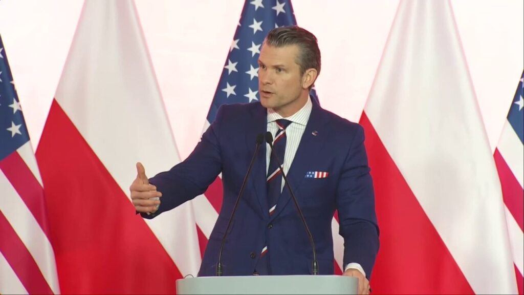 Defense Secretary Pete Hegseth says it is 'unlikely' U.S. will send troops to Ukraine