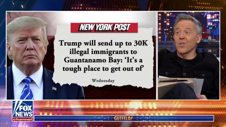 Gutfeld: Guantanamo Bay for illegals doesn't tug at heartstrings