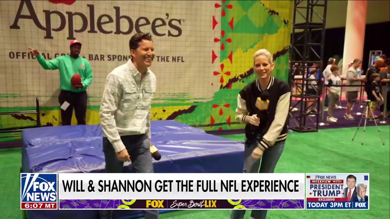 Will Cain and Shannon Bream visit NFL Experience in New Orleans