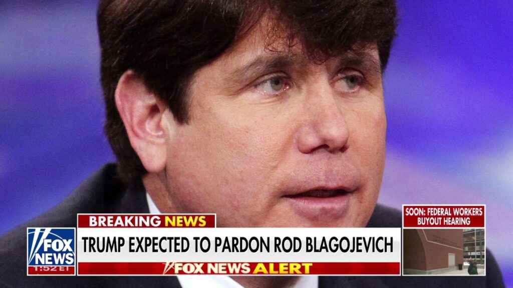 Trump expected to pardon Rod Blagojevich