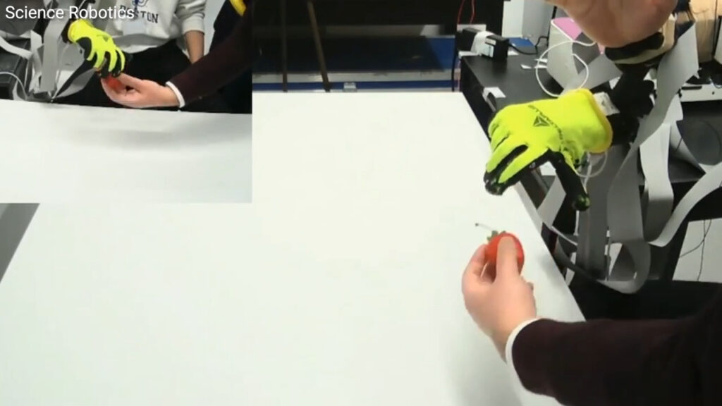 Soft robotic prosthetic hand uses nerve signals for more natural control