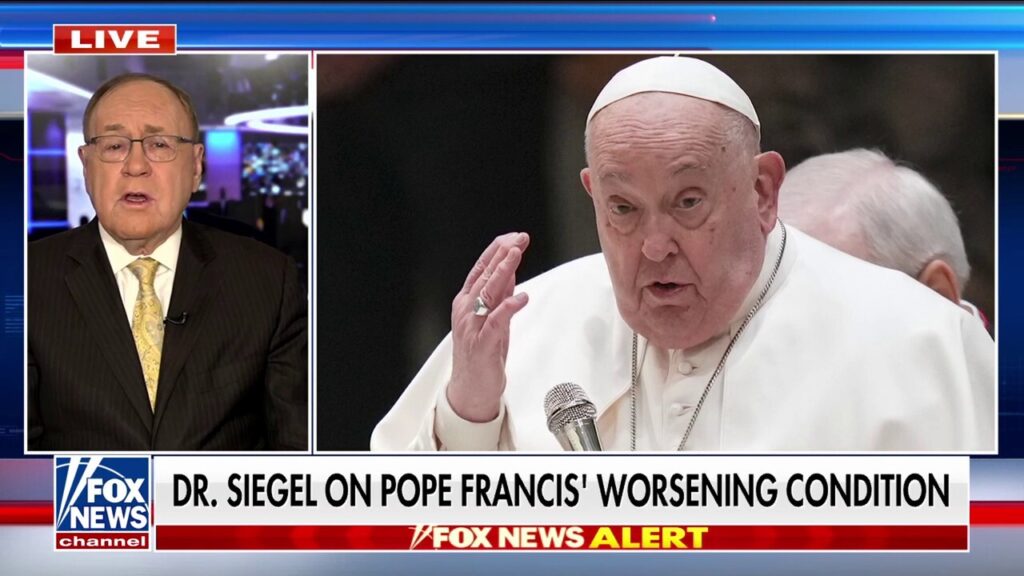 Dr. Marc Siegel says several factors make it ‘hard to say’ whether Pope Francis will recover