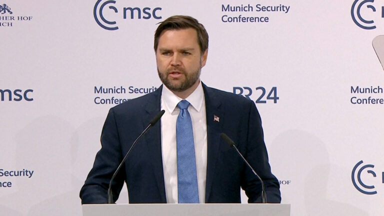 WATCH LIVE: Vance delivers remarks at the Munich Security Conference