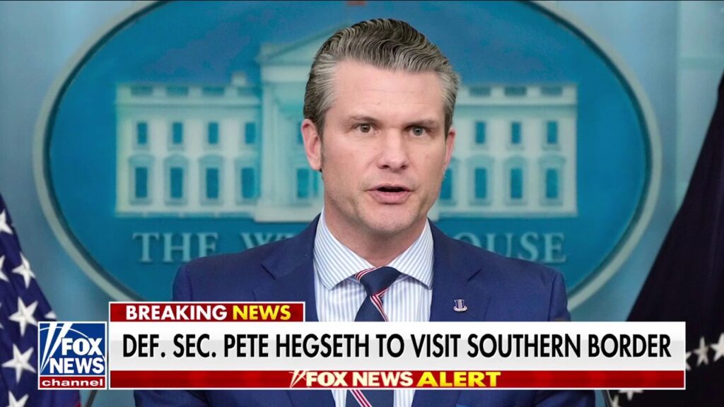 Hegseth to visit southern border in first trip as defense secretary