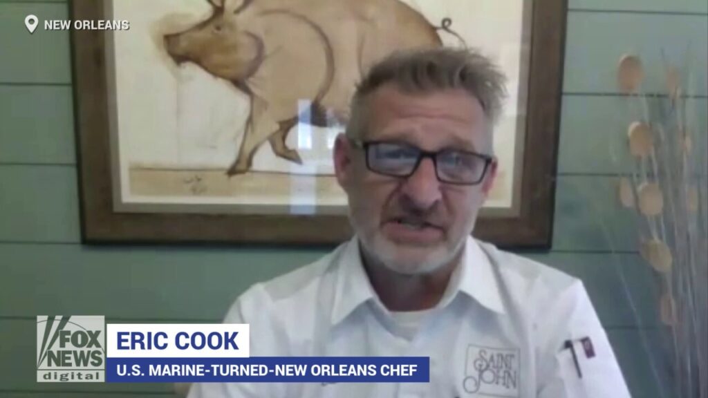 New Orleans chef reveals similarities between military and restaurant life