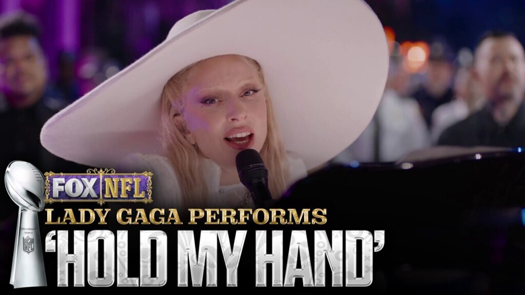 Lady Gaga performs 'Hold My Hand' ahead of Super Bowl LIX | NFL on FOX