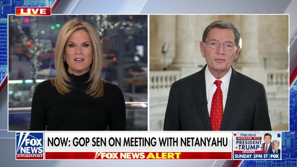 Sen. Barrasso points out the ‘real fireworks’ from meeting with Netanyahu