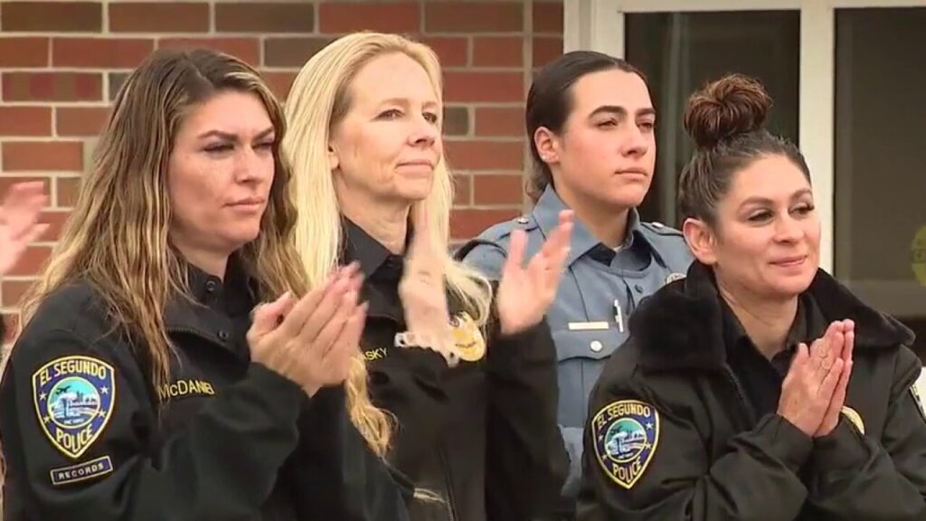 Los Angeles County homeowner meets firefighters who saved his home from wildfires