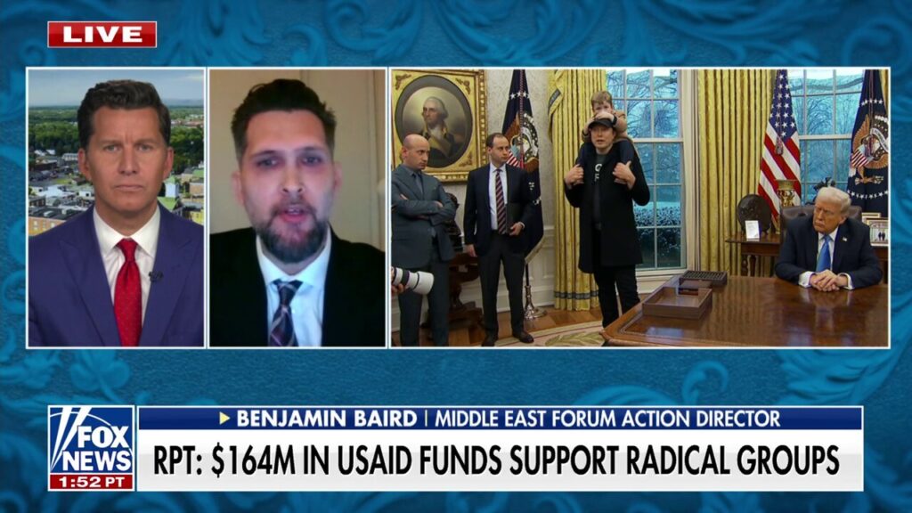 USAID recipients have ‘celebrated’ the Oct. 7 attacks, says Middle East Forum Action director