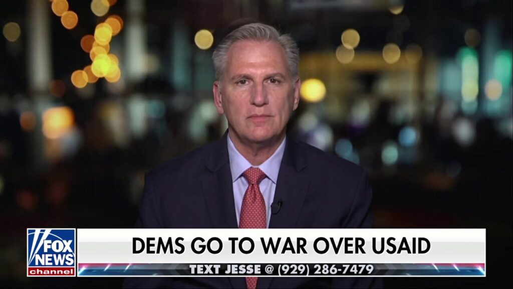 McCarthy on Dems exploding over Trump admin’s government shake-up: ‘Did they not learn anything?’