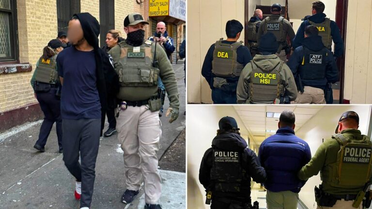 ICE crackdown sees 7,400 illegal migrants arrested in 9 days