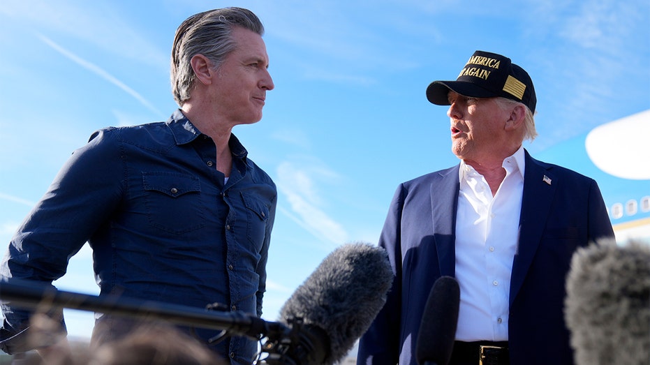 Frenemies: Newsom comes hat in hand to meet Trump at White House