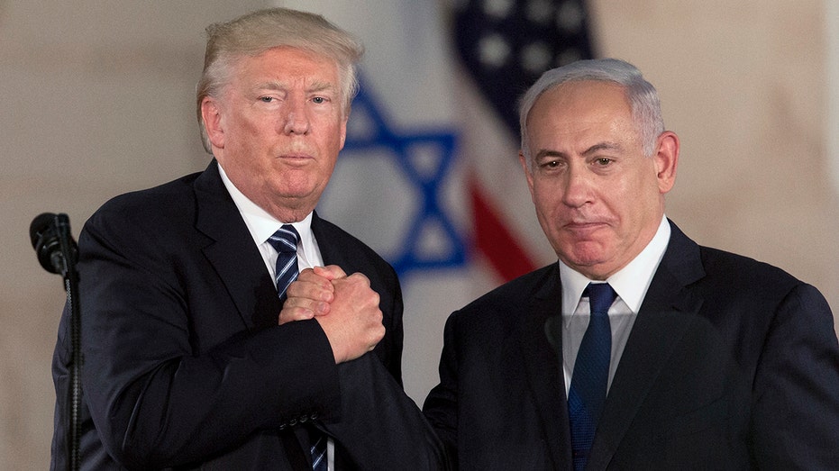 'Peace through strength': Trump and Netanyahu expected to discuss Iran, Hamas at White House meeting