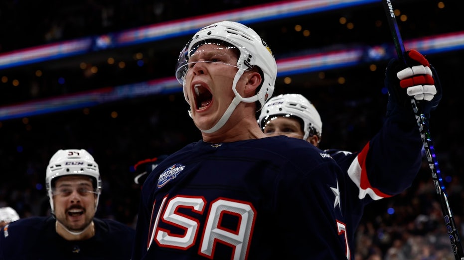 Trump gives Team USA pep talk before 4 Nations final vs Canada