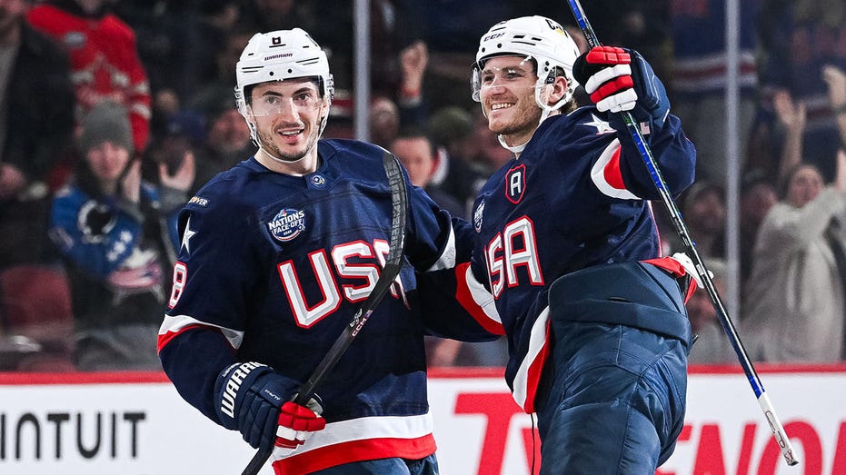 American hockey star Zach Werenski reacts to national anthem boos