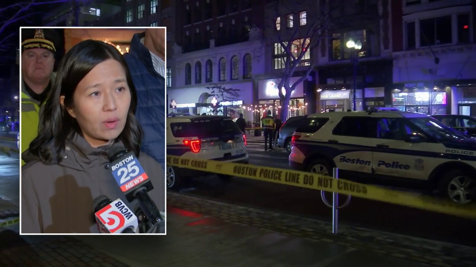 Boston's Mayor Wu responds after condolences to attempted stabbing suspect killed by off-duty officer draw ire