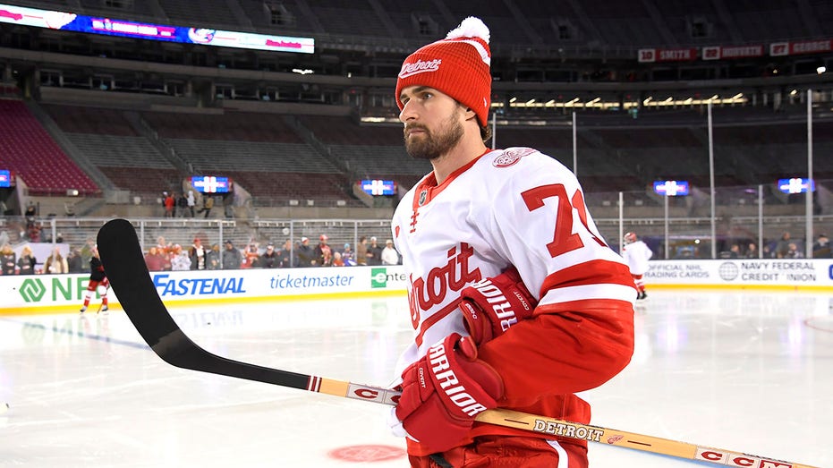 Red Wings star Dylan Larkin mocks Ohio Stadium ahead of NHL Stadium Series game: 'Ugliest stadium'