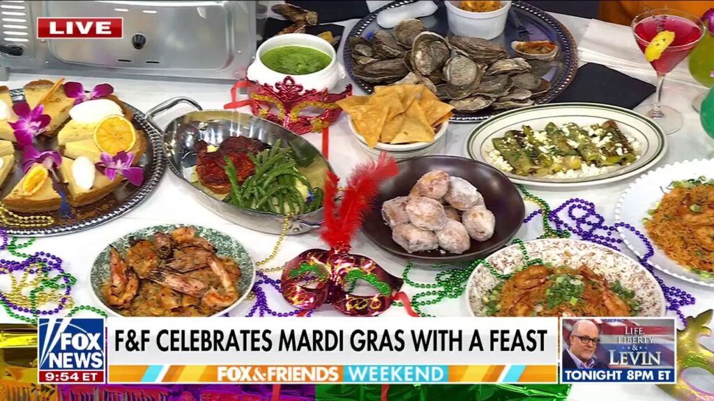 'Fox & Friends Weekend' celebrate Mardi Gras with a New Orleans-style feast