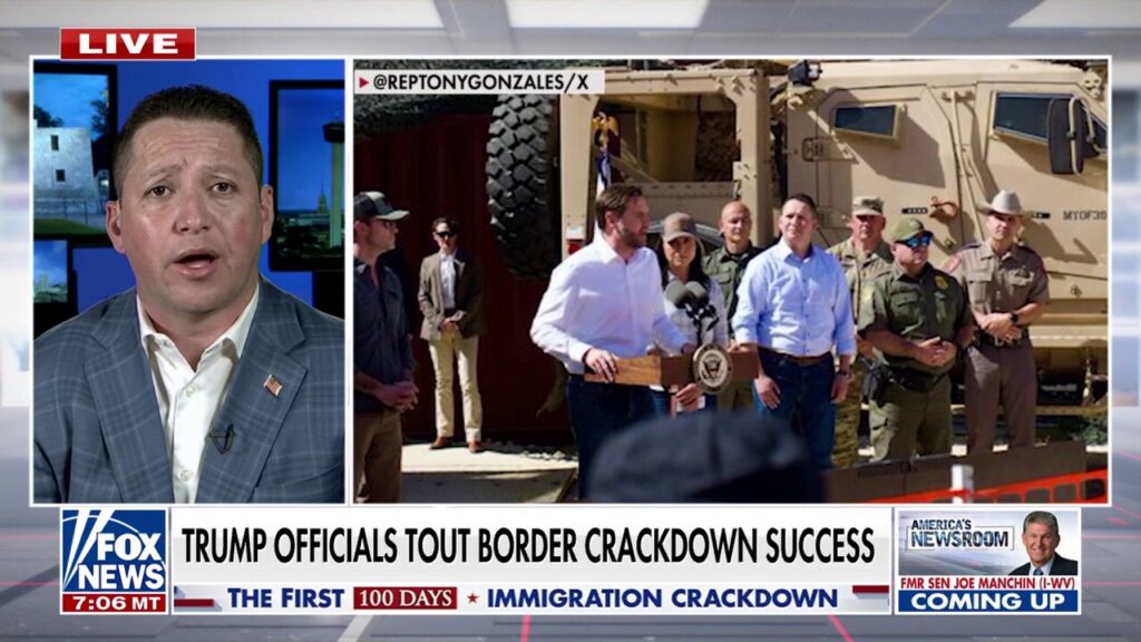 Texas rep. praises Trump's border crackdown: 'His leadership has led to success quickly'