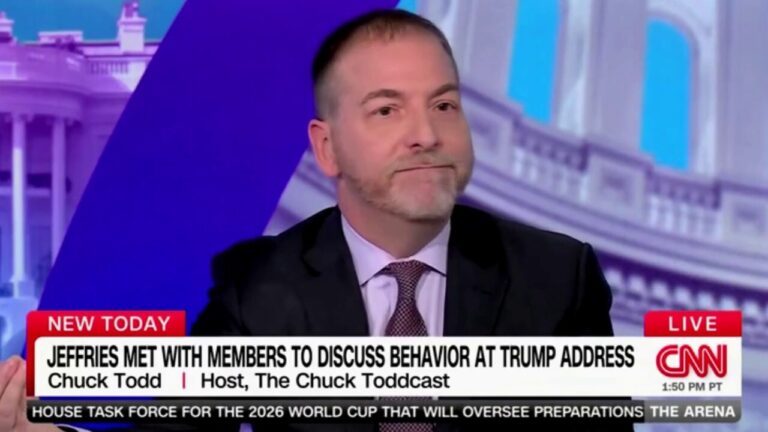 Chuck Todd says Jeffries, Schumer 'acting paralyzed' over opposite wings of the party