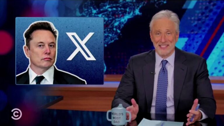 Jon Stewart slams Elon Musk's 'bull----' excuse for not doing interview