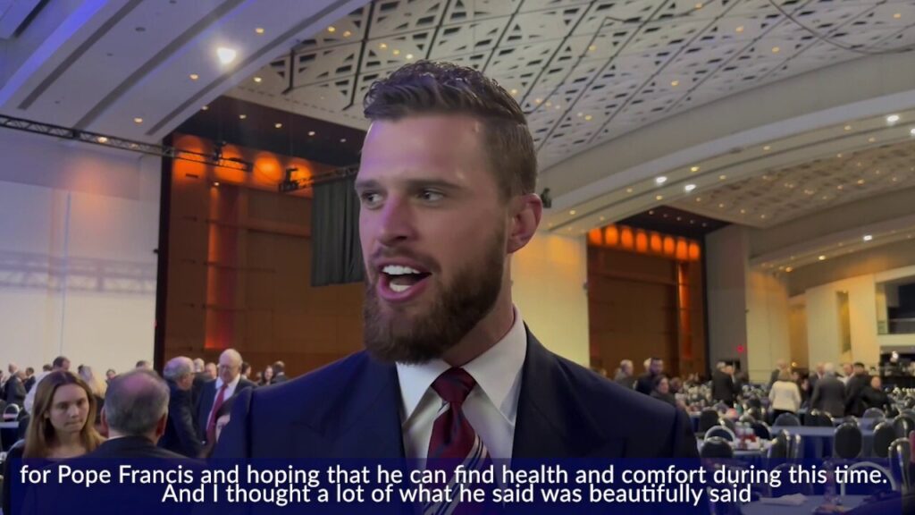 JD Vance inspires National Catholic Prayer Breakfast attendees with special message to Pope Francis