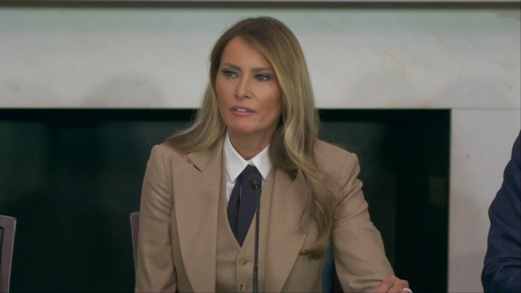 Melania Trump speaks before Capitol Hill roundtable on 'Take It Down Act'