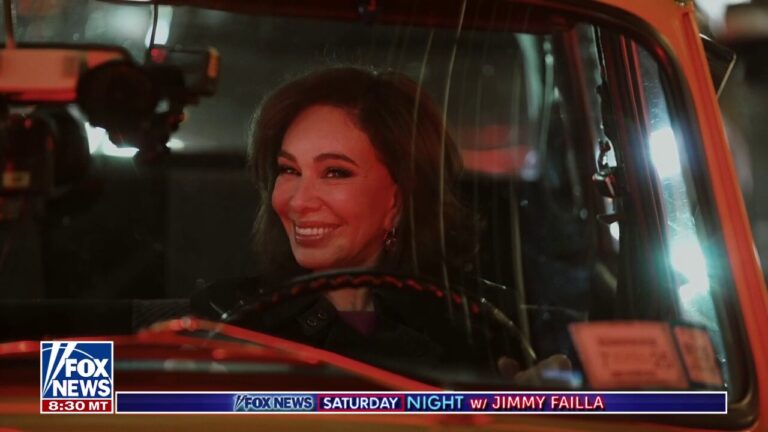 Judge Jeanine takes the wheel — literally — through downtown NYC