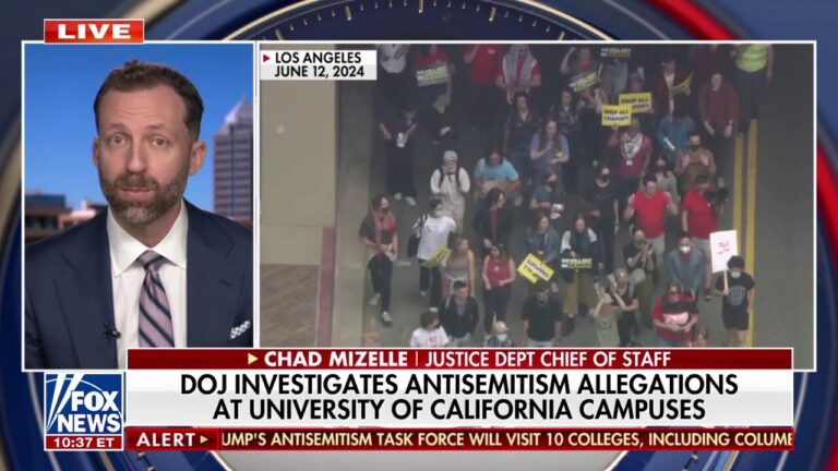 DOJ launches antisemitism investigation into University of California college campuses