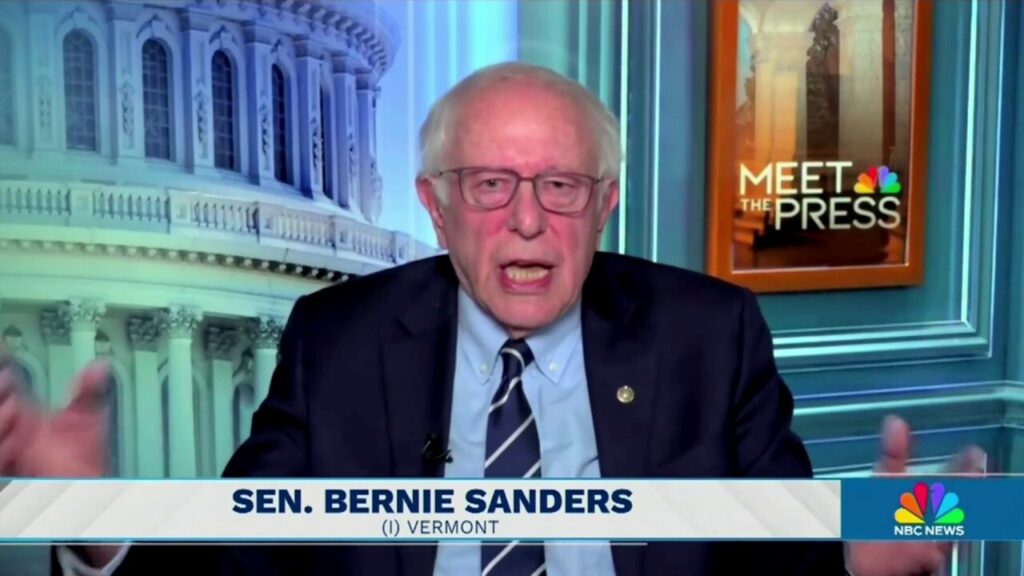 Bernie Sanders rejects James Carville's calls for Democrats to 'play dead'